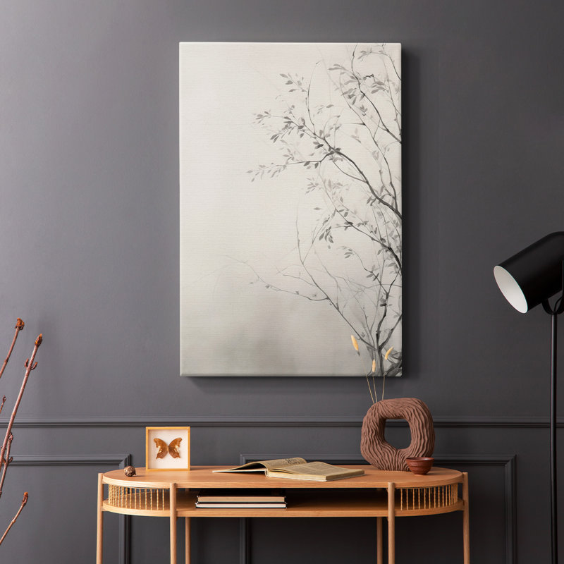 Paysage rétro XXI - galerie Cavas, H 27 po x l 18 po