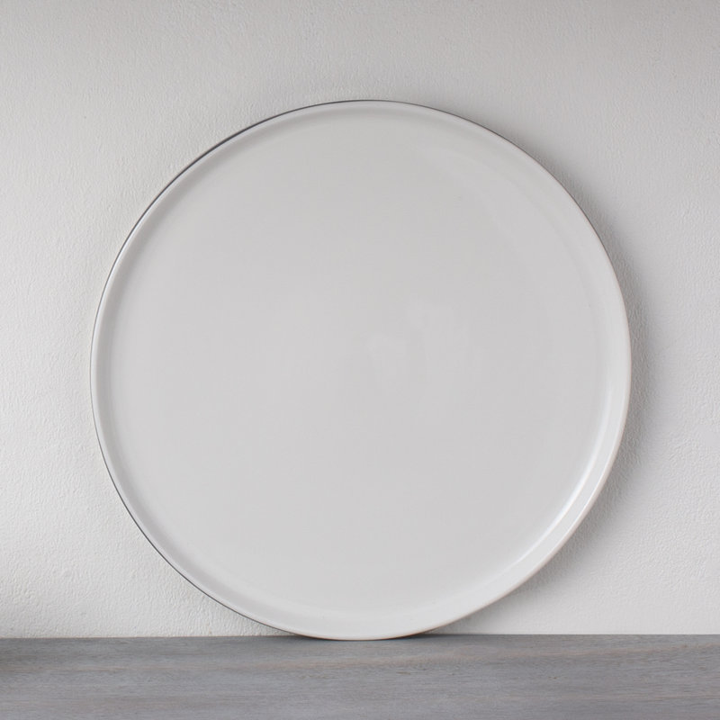 Plateau à rayures Noritake Colorstax, Noir