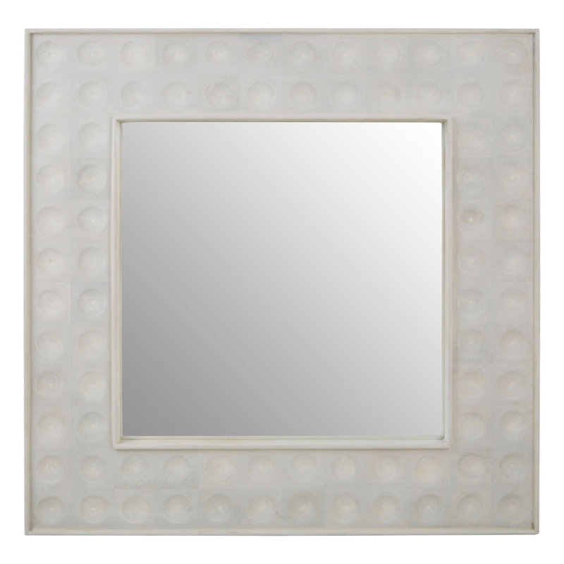 Komi Solid Wood Flat Wall Mirror