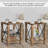 Eidelweiss Tall End Table Nightstand with 2 USB Ports, 2 Power Outlets, and 2 Storage Shelves-342656813
