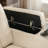 270 Degree Swivel PU Leather Power Recliner With Tray Table, Phone Holder, Cup Holders, USB Port, And Hidden Arm Storage For Home Theater, Recliner-242387744
