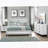 White Full Bed-746825259