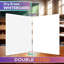 Scribbledo tableau blanc effaçable à sec tableau blanc 9 po x 12 po à pois pour tableau d'école à la maison pour enfants et étudiants