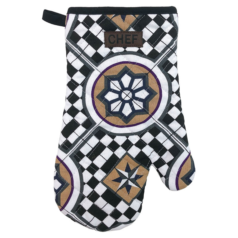 Evideco Marrakesh Geometric Cotton Oven Mitt