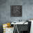 Epic Graffiti 'Motorcycle Engine Blueprint 4'  by Ethan Harper Canvas Wall Art, 18" x 18"