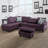 3-piece Linen Sectional Sofa-2007906085-2007906075
