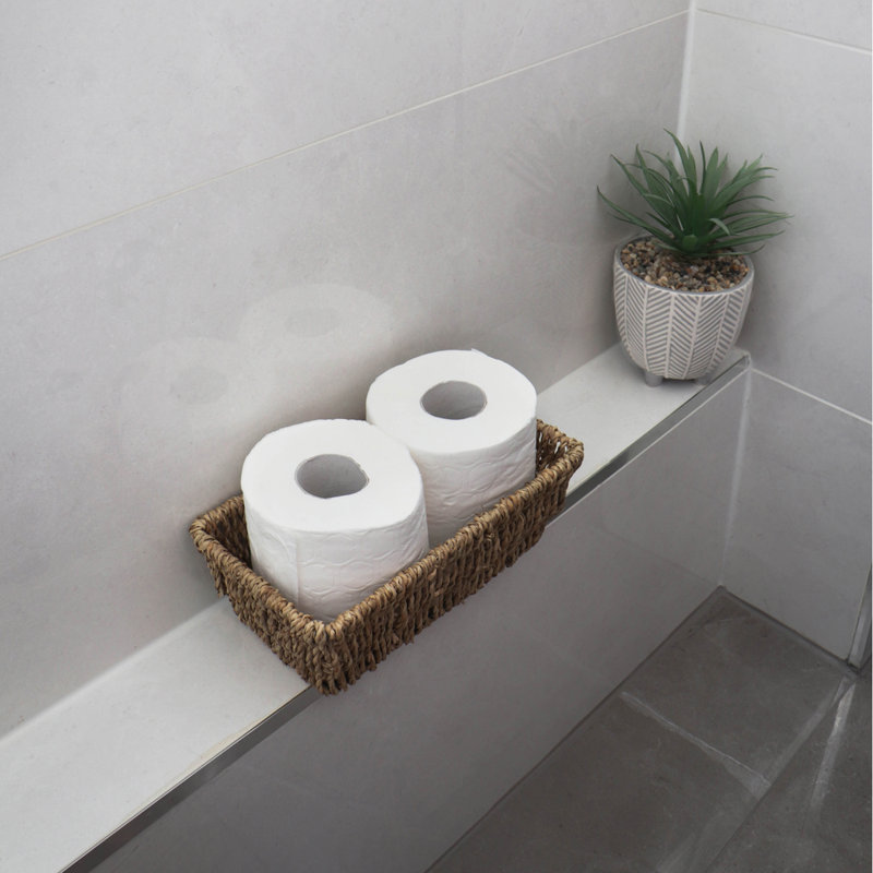 JVL Seagrass Decorative Basket