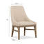 Table de salle à manger extensible à tréteaux avec 2 bancs, 2 accoudoirs, buffet et armoire de salle à manger-124445396