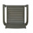 Outdoor Dining Chairs, Grey 63223.00GRY, KD