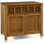 Surrey Hills Two-Door Nightstand, Wood Top