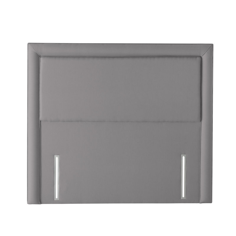 Evita Upholstered Headboard, King (5'), Grey