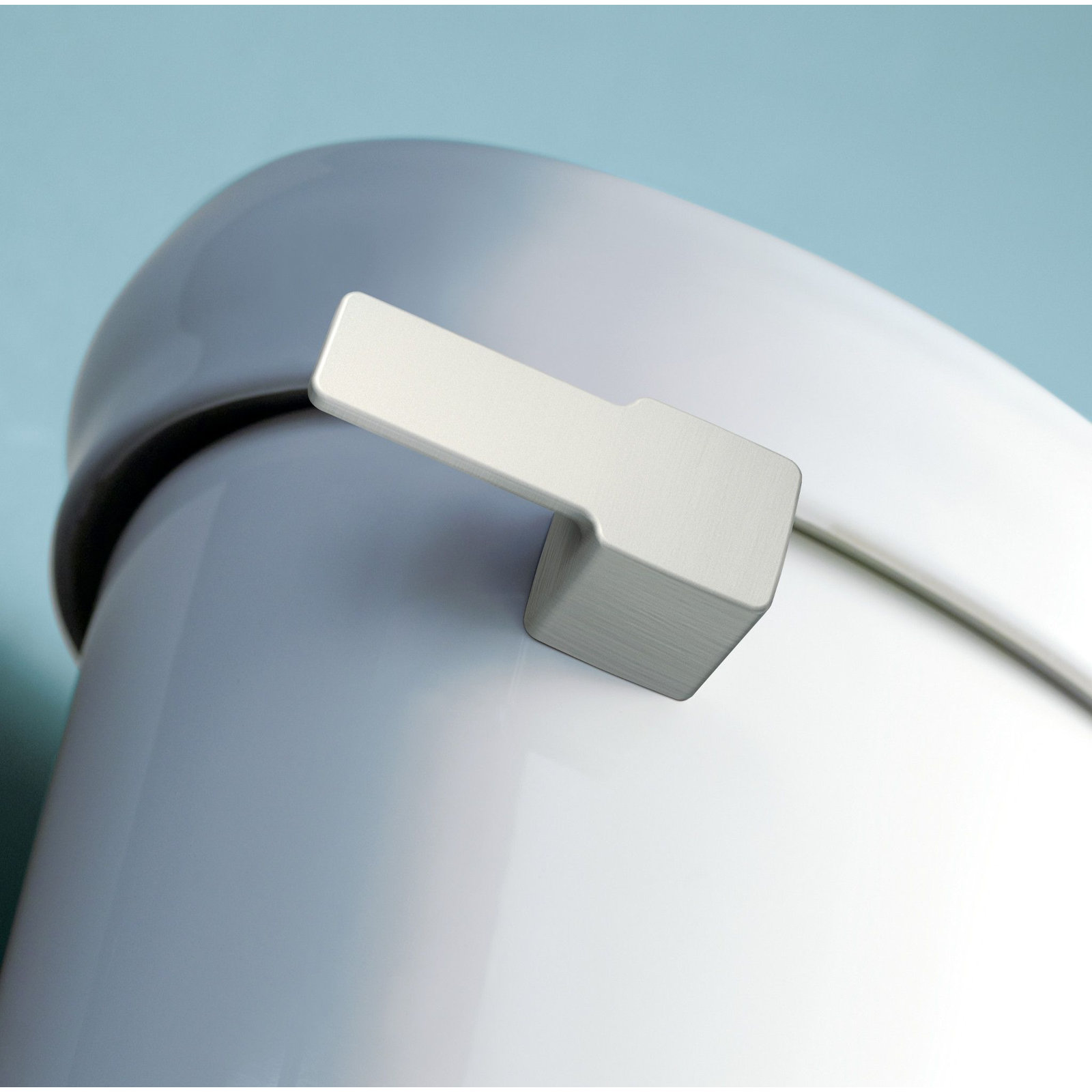 90 Degree Toilet Tank Lever, Brushed Nickel