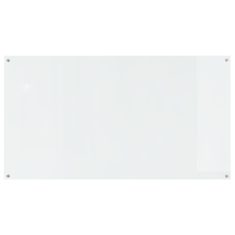 Kitchen Backsplash Tempered Glass, Transparent, 60 x 110 cm