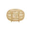 Petit repose-pieds en rotin Franco Albini-117257706