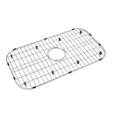 25.98-in x 14.13-in Center Drain Heavy-Duty Stainless Steel Sink Grid