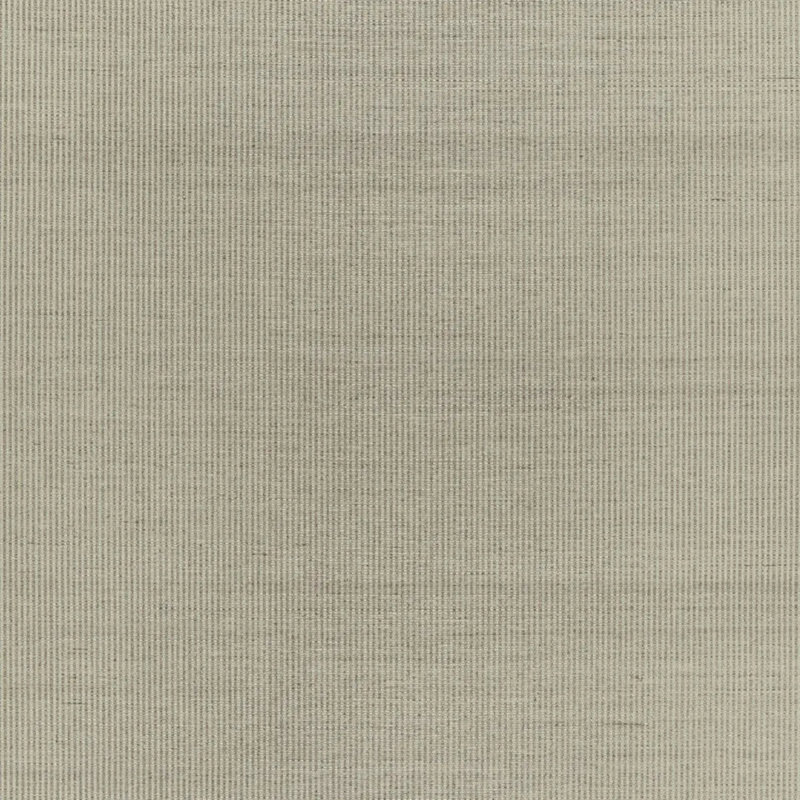 Harshaw Pinstripe Sisal Wallpaper, Fog