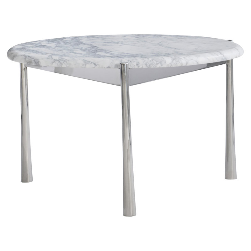 Arris Stone Coffee Table, 17" H x 29" L x 27.19" W