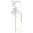 Bird Spinner Stake - Egret