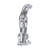 Crystal Jaguar Statue - Left
