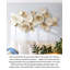 Modern style ironwork round disc wall decoration