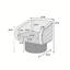 Fauteuil d'appoint pivotant-2071650069