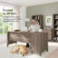 Bureau 72W avec tiroirs gris cendré-1001774185
