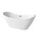 Casainc 67'' x 30'' Freestanding Soaking Acrylic Bathtub