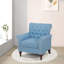 Fauteuil d'appoint capitonné de 29,9 po Abcde-65361619