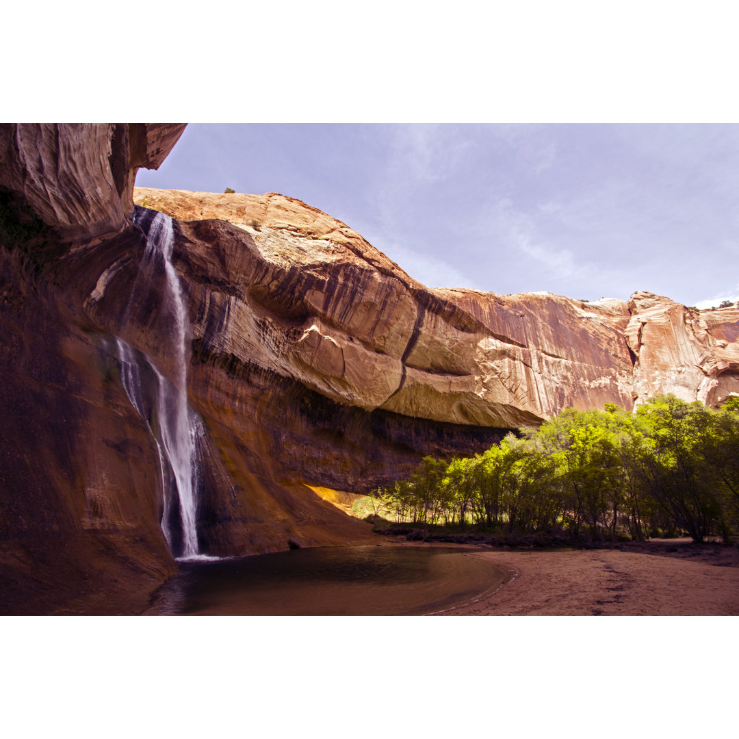 Calf Creek Falls von WLDavies - Leinwandbild