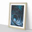 Spiral Staircase In Rome - Single Picture Frame Print on MDF-56922846-56922841