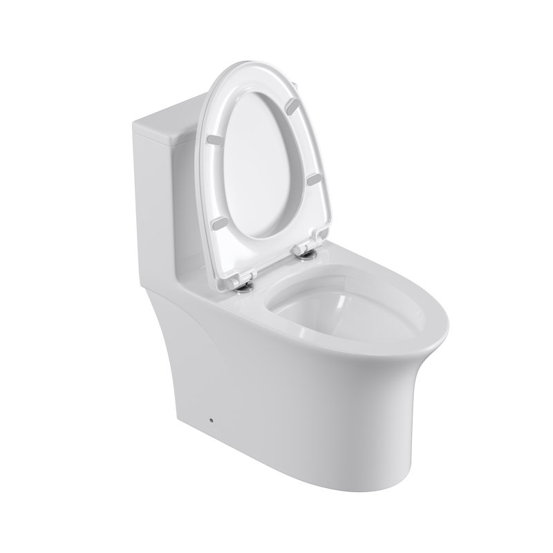 Rainlex 1.6 Gallons GPF Elongated Comfort Height Floor Mounted Close Coupled Toilets (Seat Included)