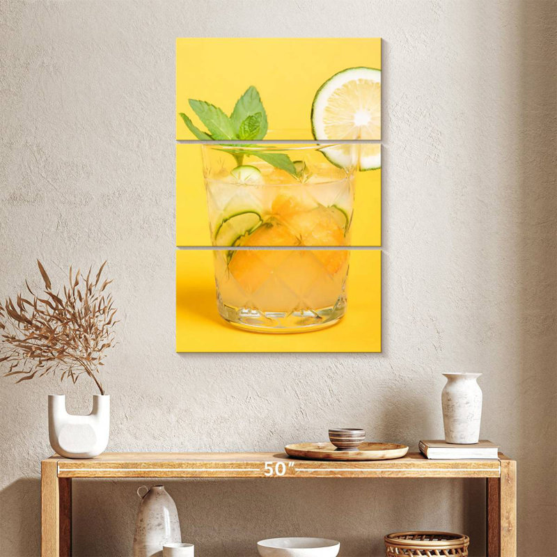 Yarlin rafraîchissant cocktail d'été, H 38 po x l 24 po