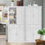 Armoire de cuisine de 72 po Joele, armoire de cuisine avec 6 portes et 1 tiroir, armoires de cuisine à 4 portes pour le salon, le salon-1889295212