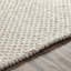 Tapis beige tissé à la main à plat Cutright-1399161959