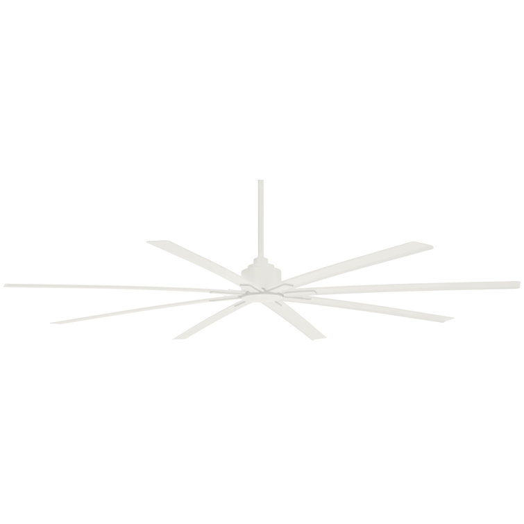 84" Xtreme 8 - Blade Outdoor Standard Ceiling Fan with Remote Control