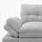 77" Pull Out Sofa Bed, 3-In-1 Convertible Sleeper Sofa With Teddy Chaise-1118742830