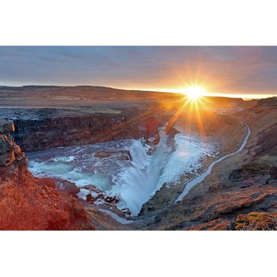" Gullfoss Waterfall Iceland "