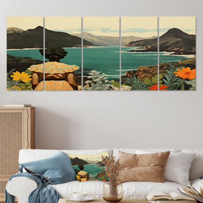 Durden - Beach & Ocean Wall Art For Living Room 5 Piece