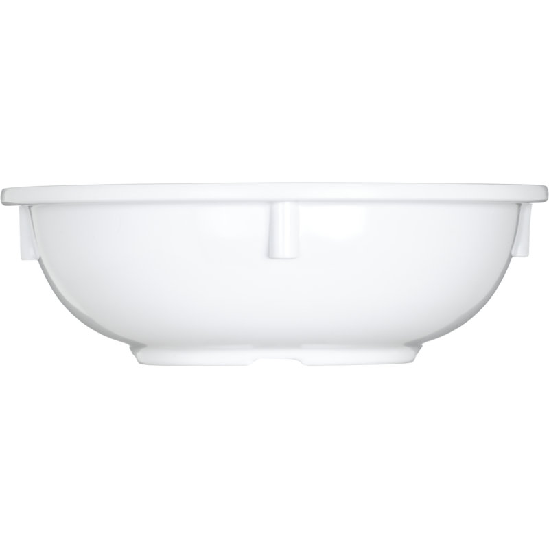 Bol nappie en mélamine 13,7 oz. Kingline™, Blanc