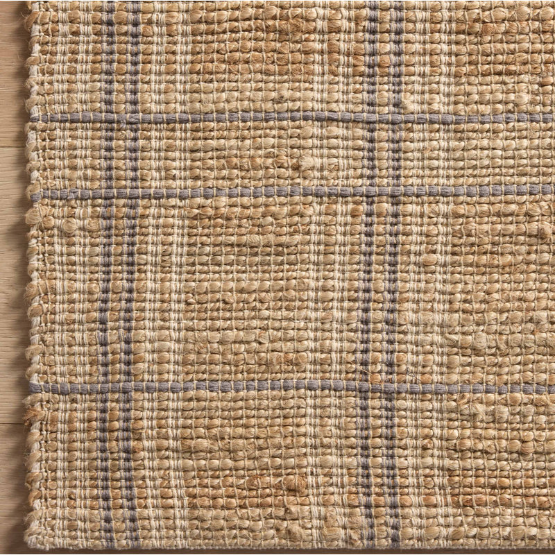Tapis naturel / pierre Judy, Carré 1 pi 6 po