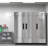 80 in. Three Door Commercial Reach In Refrigerator 72 cu. ft. (RIR-3D-SS)