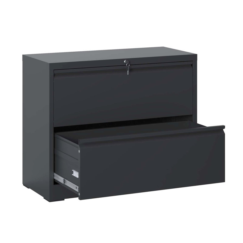Steel, 2 Lateral Filing Cabinet, Workspace Organization, Smooth Gliding Of Quiet Drawers, 110Lbs Drawer Capacity, Hardware, 30 Assembly Storage, Operation Feature,