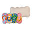 Coussin décoratif en forme de bascule, 17,5 po