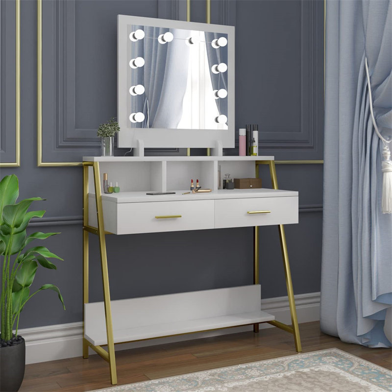 Adhitya Dressing Table with Mirror