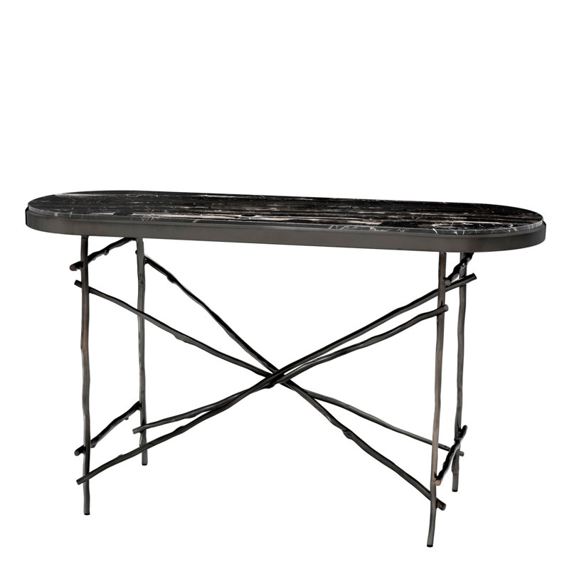 Tomasso 52'' W Stone Console Table