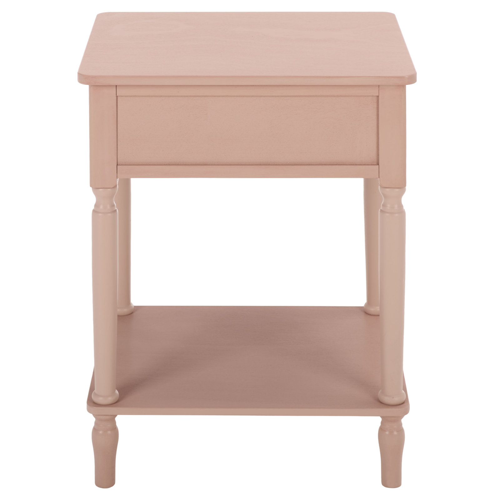 Branden 1 Top Drawer Accent Table, Pink
