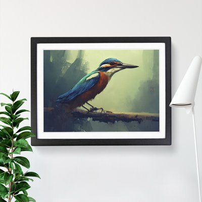 Kingfisher Bird Vol.3 - Framed Print