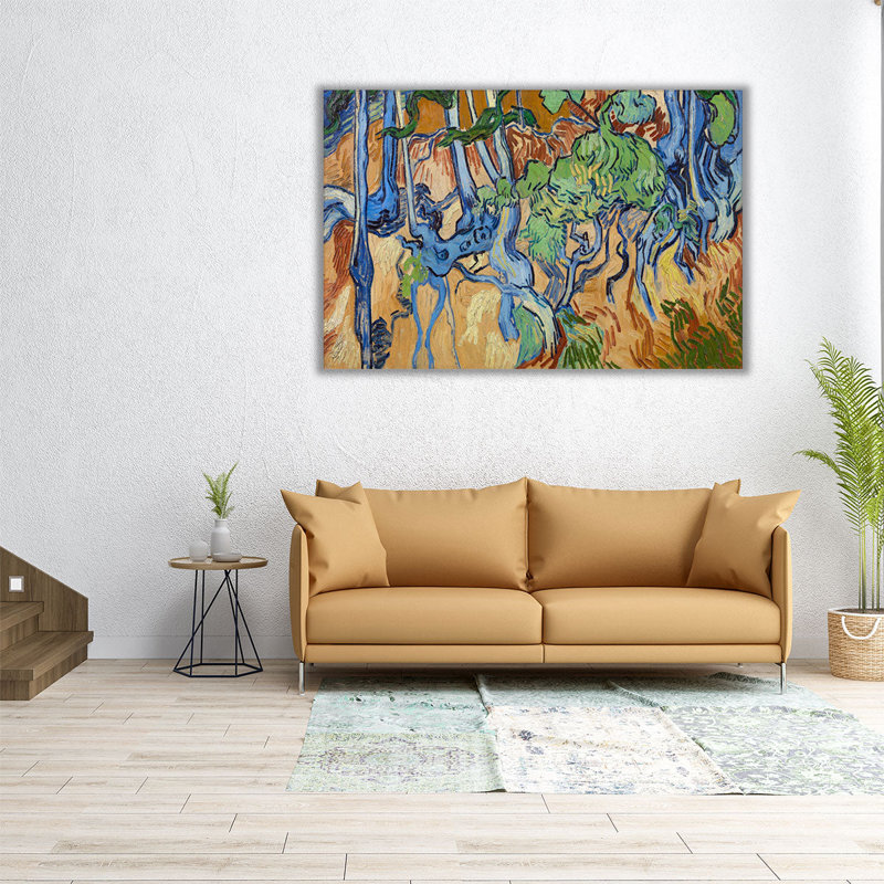 Arbre, 1890, reproduction d'art sur toile, H 16 po x l 24 po