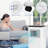 HomCom 10000 BTU Portable Air Conditioner for 440 Square Feet with Remote Included