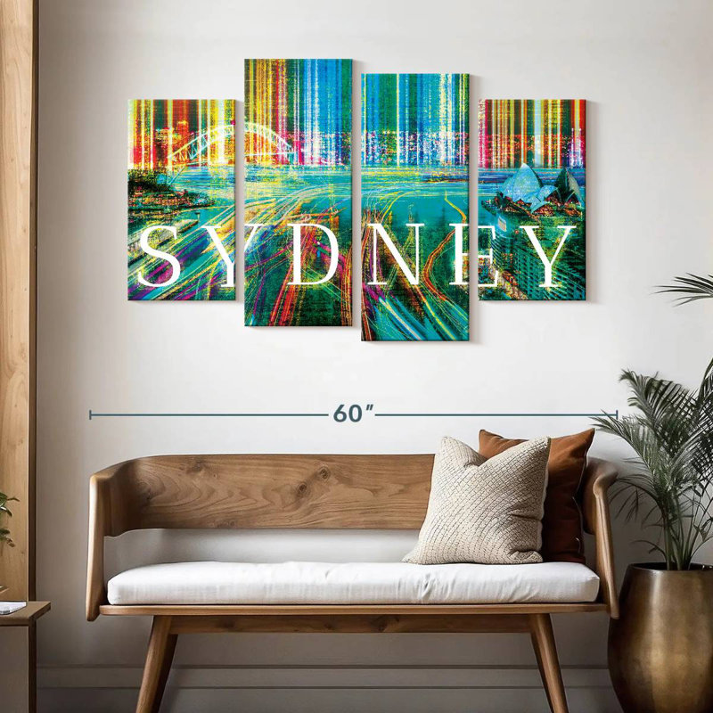 Nicci Sydney, horizon grunge, H 32 po x l 52 po